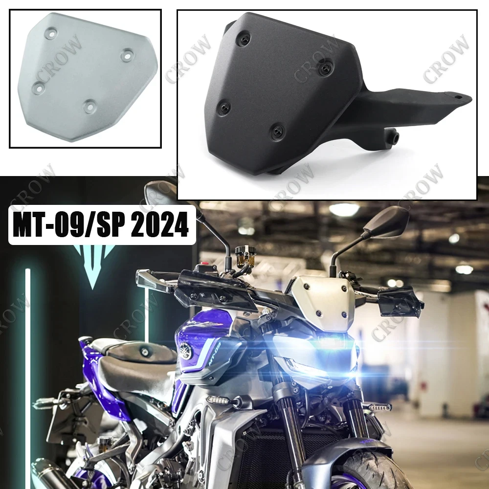 

For YAMAHA MT-09 SP MT 09 mt09 MT09 2024 Aluminum Motorcycle Accessories Windshield Windscreen Visor Wind Screen Deflector Kit