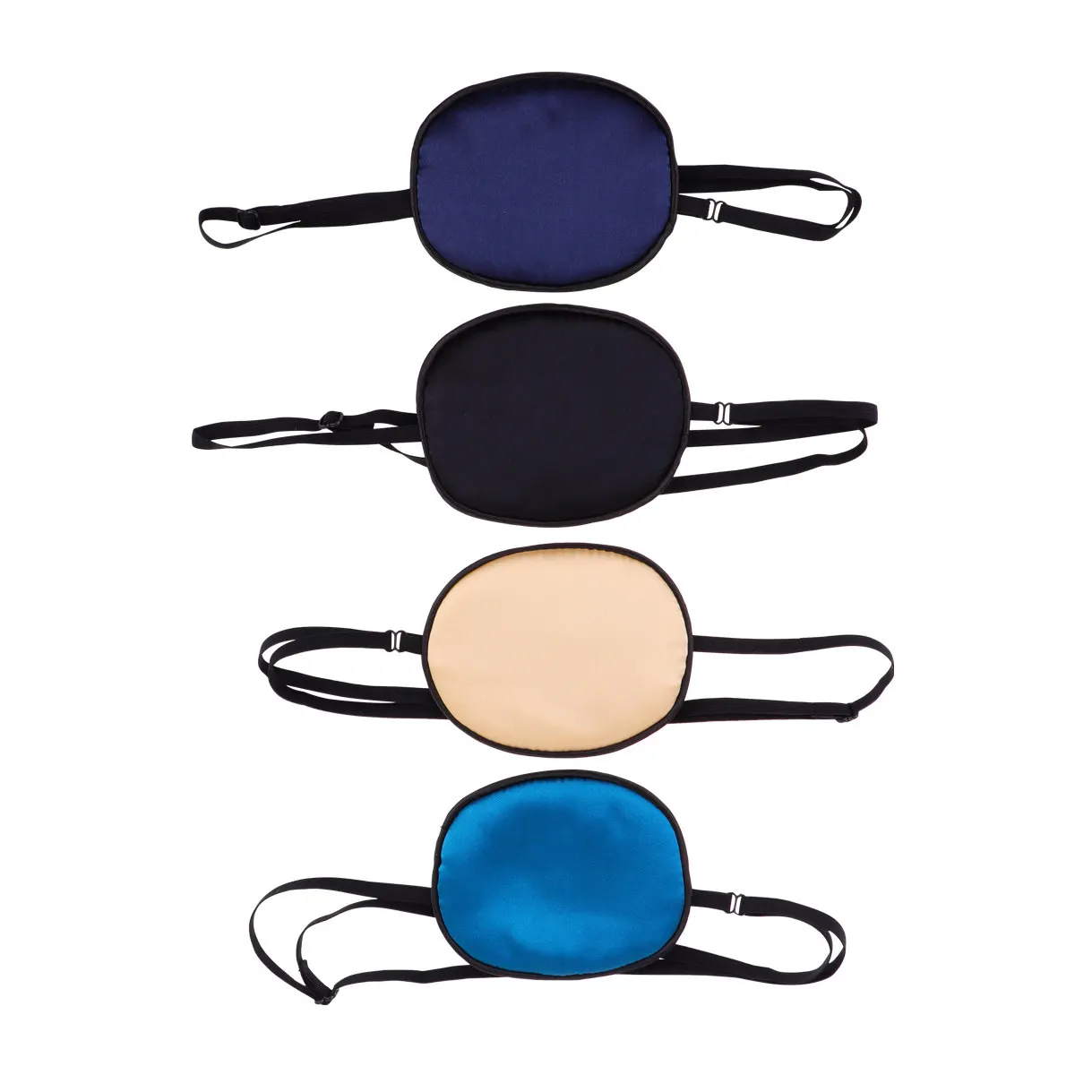 

4Pcs Stretchy Soft Absorbent Eye Patch for Amblyopia Strabismus One Eye Care Training Vision Development Portable Comfortable