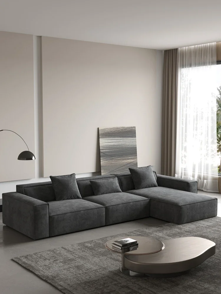 ATUNUS Nordic Modern Hotel Furniture Sofa Set Corner Living Room L-shaped Combination Modular Sectional Sofa