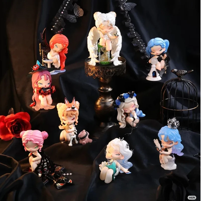 دودو شوجر كابوس الأساسية 4th الجنرال صندوق أعمى الشكل الظلام الخيال دمية لطيف تحصيل لعبة غامضة فتاة مفاجأة صندوق الغموض