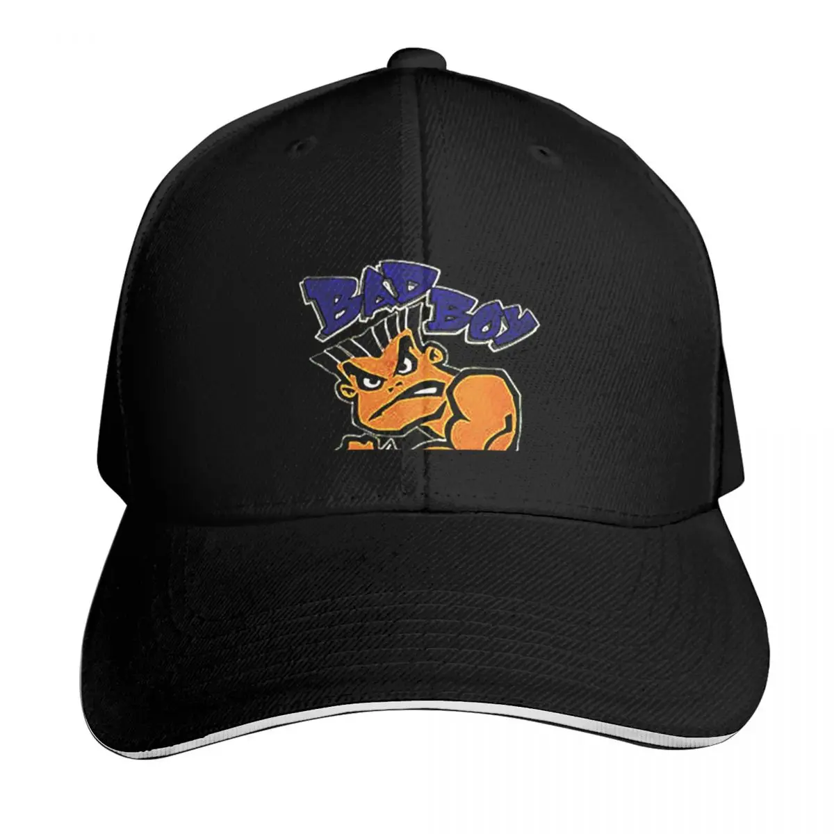 Bad Boy Club Baseball Cap Summer Beach Travel Streetwear Hip Hop Trendy Vintage Retro Embroidered