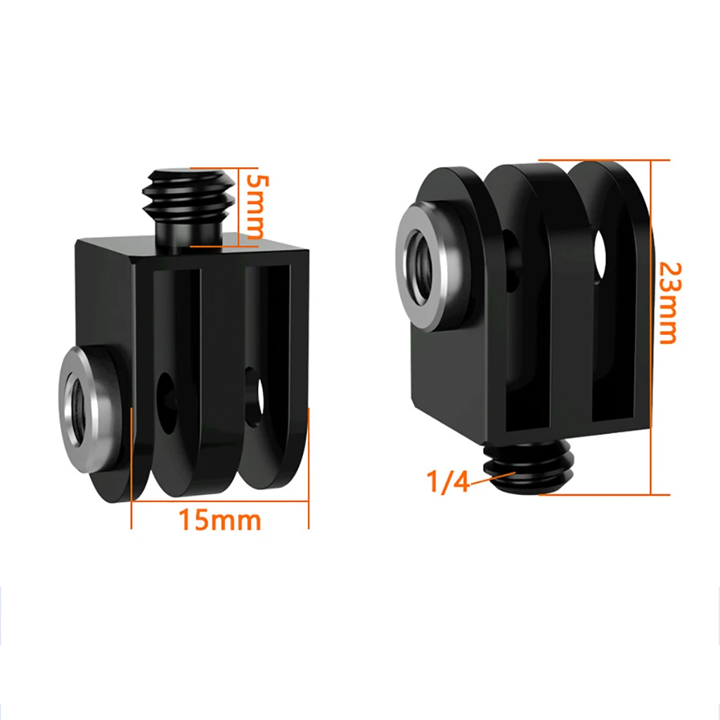 1/4 Schraube Konverter Mini Stativ Adapter für Gopro Hero 12 11 10 9 8 7 Eken Sjcam für Insta360 für DJI Action Kamera Zubehör – Detail 8