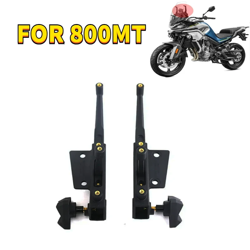 For CFMOTO 800MT Motorcycle Windscreen Adjusters Airflow Adjustable Windshield Bracket For 800MT MT800 CF800-5