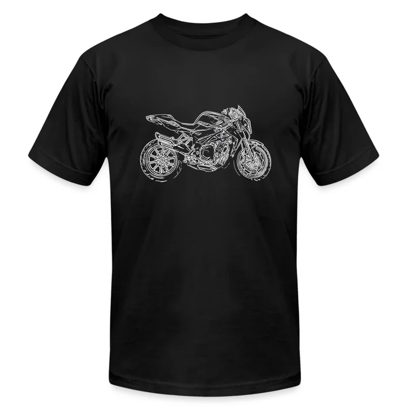 

2024 MV Agustas Brutale 1090R Motorbike Fan T-shirt Casual T Shirt Graphic Summer Short Sleeves 100% Cotton S-3XL