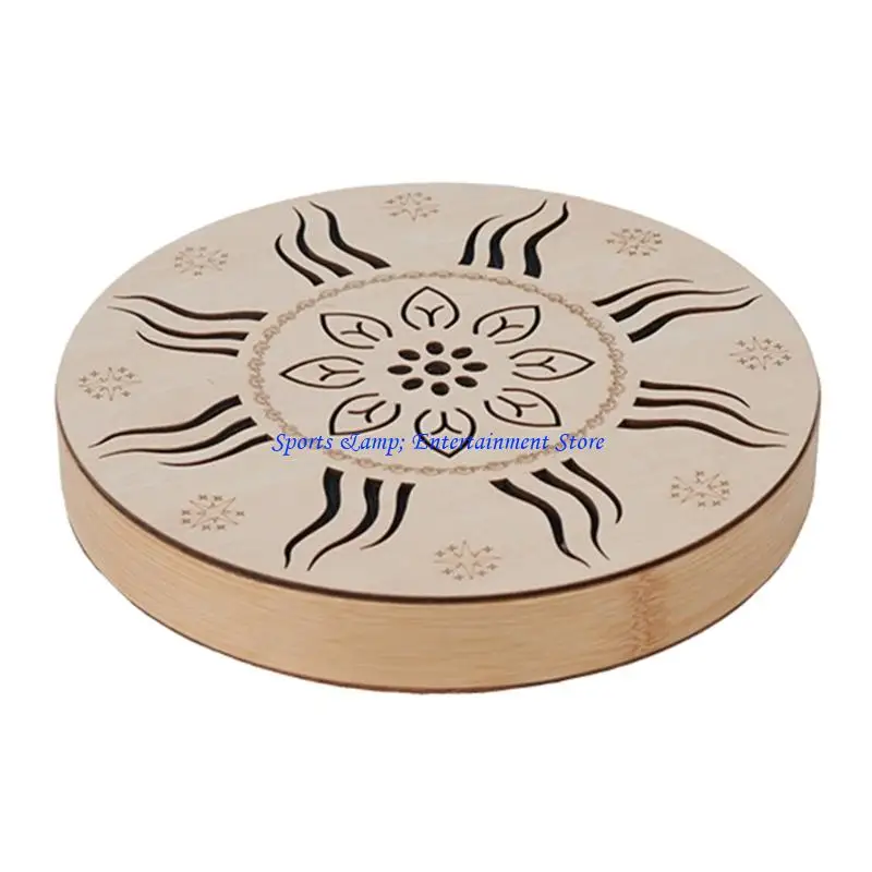

G7NF 8-дюймовый портативный круглый ручной барабан Stream Drum Sound Healing Instruments Прочный