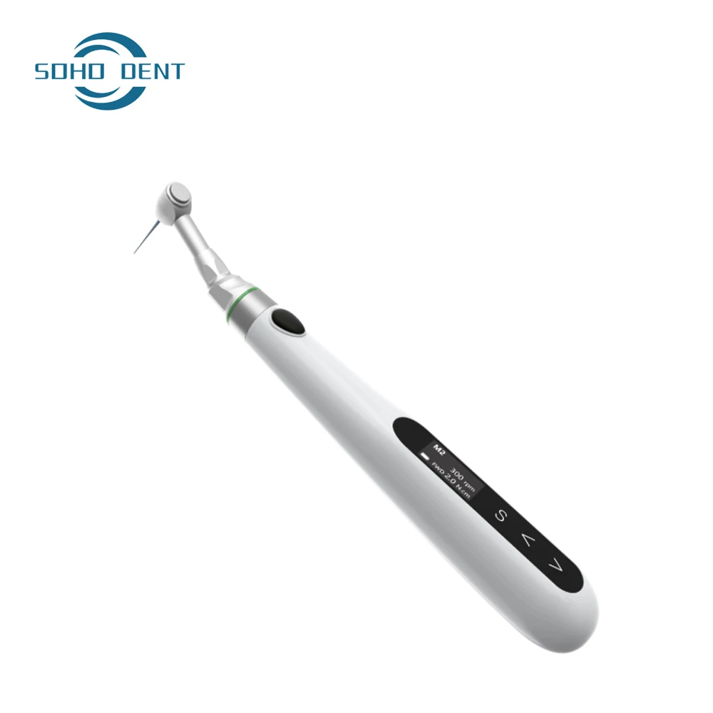 

Dental Wireless Endo Motor Endodontic Treatment Motor with 16:1 Reduction Contra Angle
