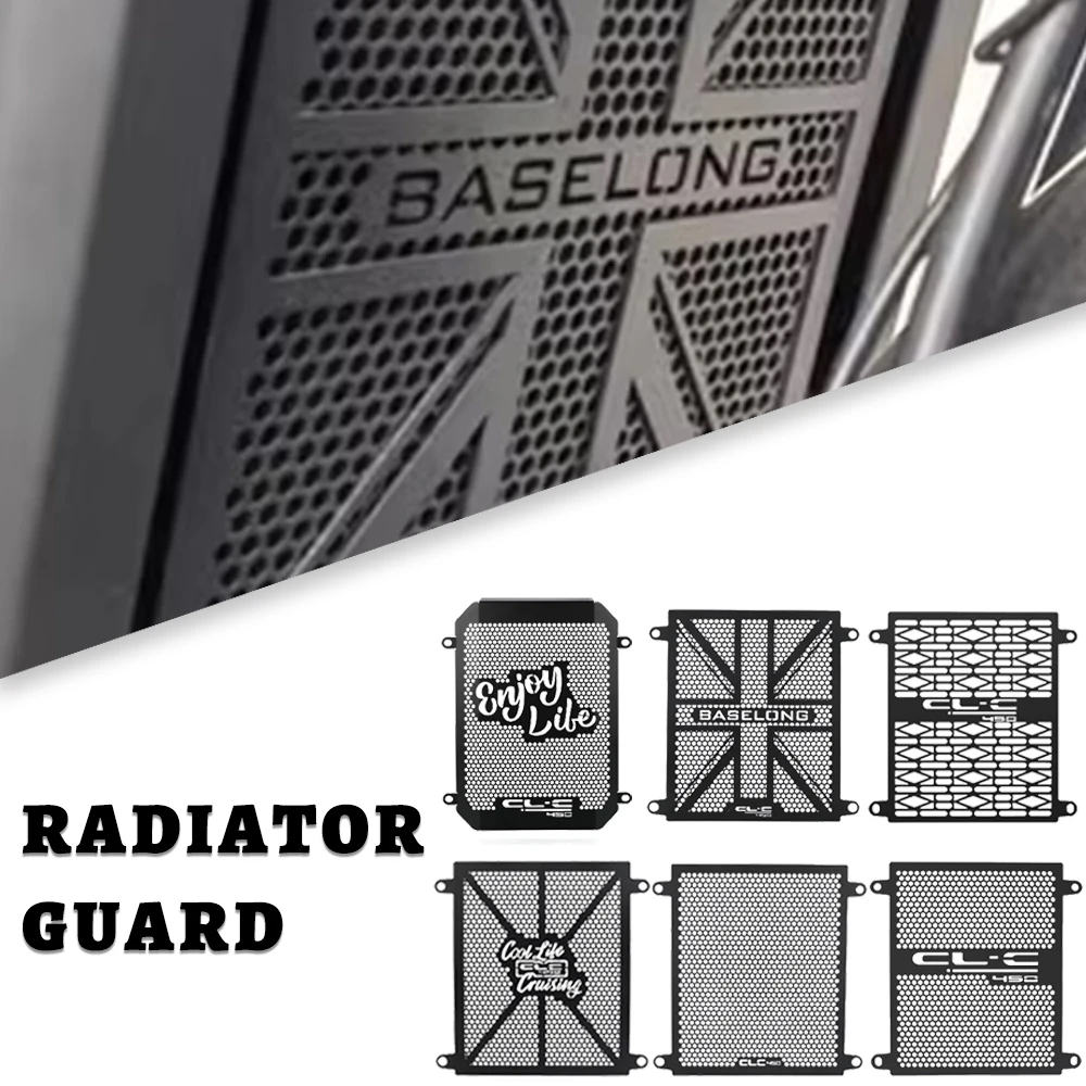 

Motorcycle 450 CLC CL-C Radiator Grille Guard Cover Water Tank Protection Guards Accessories FOR CFMOTO CLC450 Bobber 450CL-C