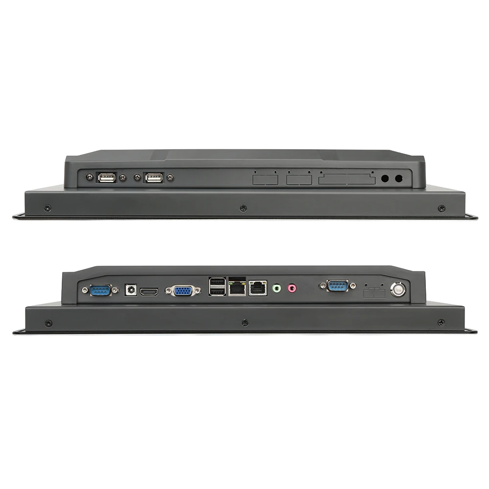 12.1 15 17 19 بوصة Win10 Ubuntu شاشة تعمل باللمس PC جزءا لا يتجزأ من اللمس الصناعي الكل في واحد #3