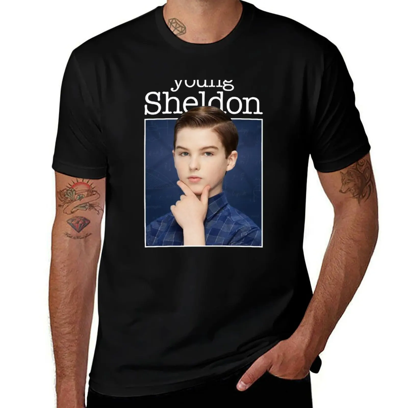 

for SHELDON for shirts YOUNG high man man shirts cotton t brand man luxury t quality T-Shirt t printed shirts