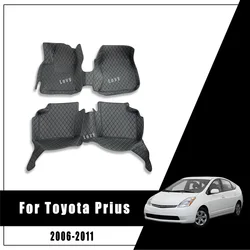Car Floor Mats Trunk Carpets For Toyota Prius 2006 2007 2008 2009 2010 2011 Rug Auto Interior Accessories Anti-Slip Products