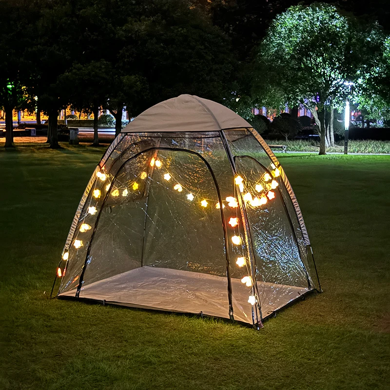 DIY Outdoor Christmas Retreat Tent, Festive Town, Create Your Christmas Tent, Wonderland Outdoors, Lights are not Included