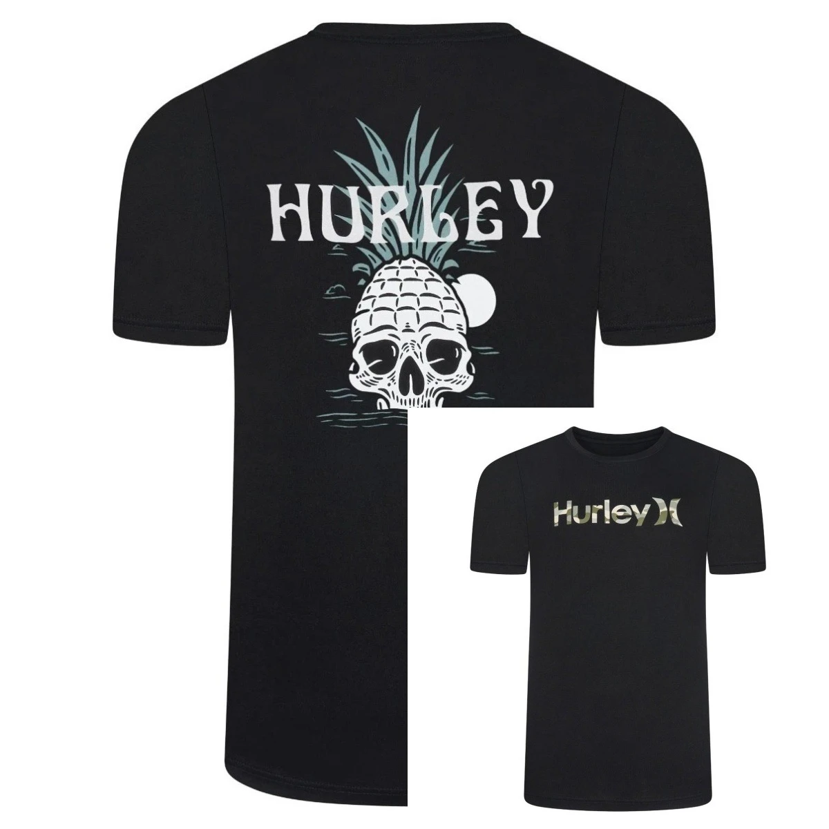 Hury Men's Printed T-shirt Short Sleeve Summer Beach Tee Cotton S-4XL High-end Luxury Unisex Style Both of Men and Women