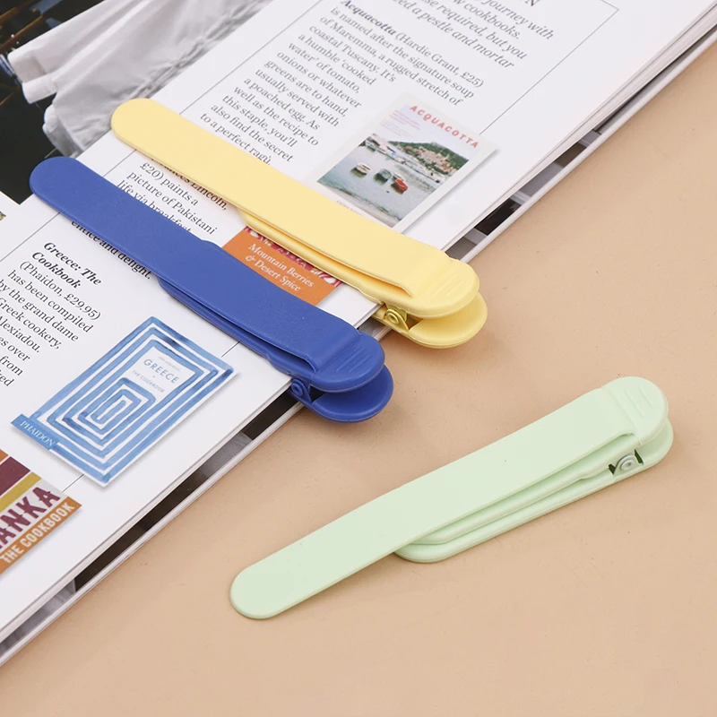 Silicone Bookmark Clip Creative Staionery Notebook Page Divider Supplies Book Markers Bookmark Buckle