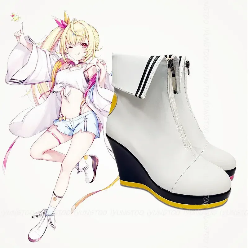 

Anime YouTube NIJISANJI Sara Hoshikawa Anime Characters Shoe Cosplay Shoes Boots Party Costume Prop