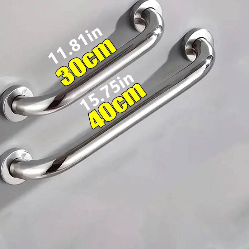 

Shower Grab Bar 30cm/40cm Stainless Steel Shower Hanging Towels Anti Slip Safety Grab Bars for Elderly Bathroom Accessories