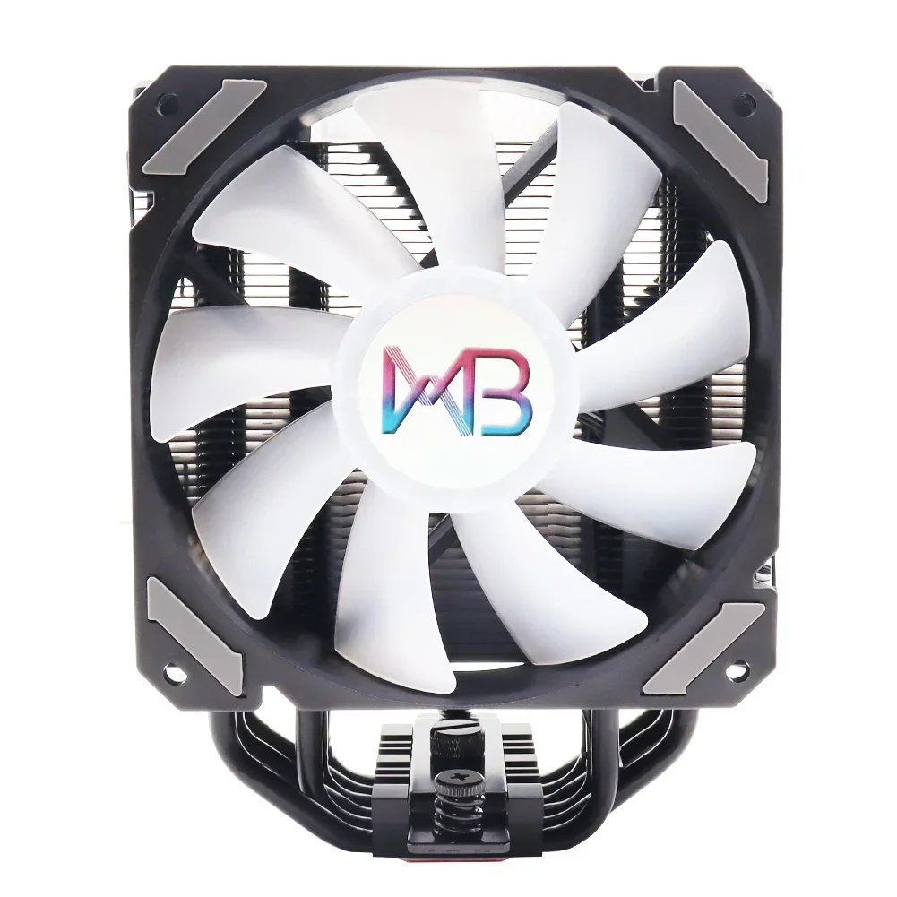 120mm CPU Cooler Radiator Fan 6 Heatpipe RGB PWM 4PIN Quiet For Inte LGA 115X 1200 1700 2011 V3 X79 X99 AM4 ARGB Ventilador