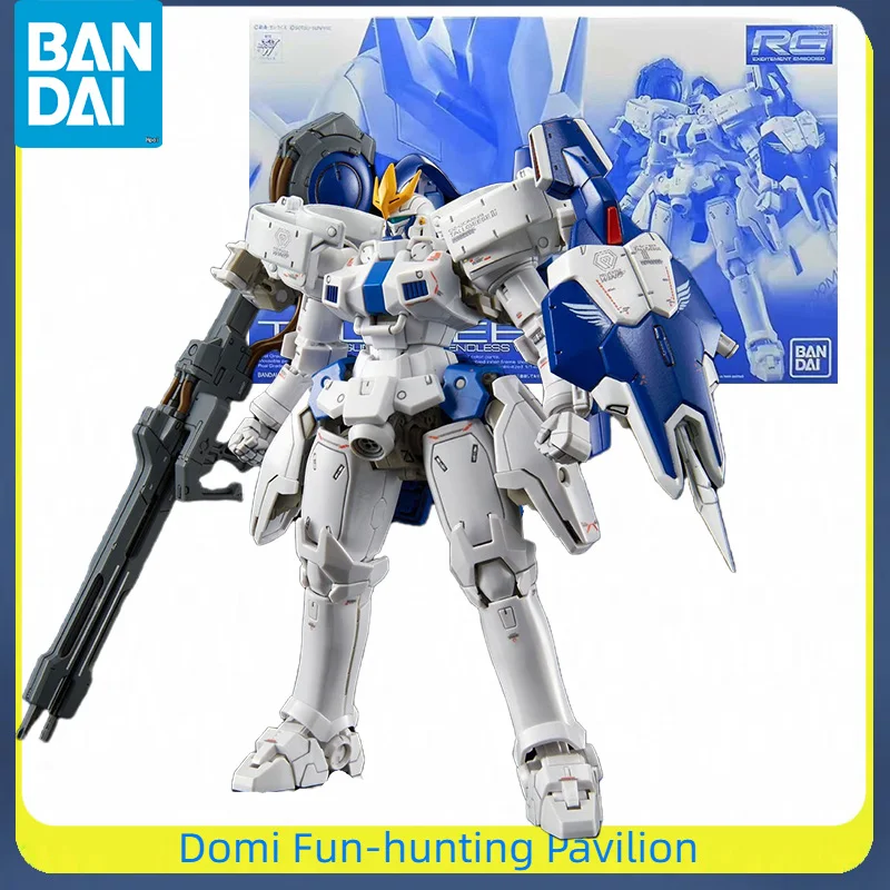 

Bandai Original RG 1/144 New Mobile Report Gundam Wing: Endless Waltz Anime Figure OZ-00MS2B Tallgeese III Assembly Model Toys