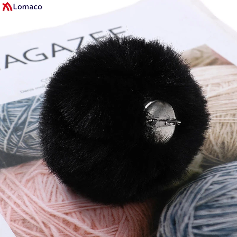 Simpatico coniglietto ragazza puntelli cosplay coda di coniglio peluche bianco nero grigio rosa marrone coda di coniglio accessorio per costume da cameriera