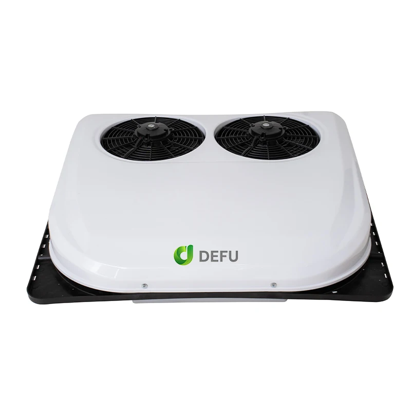 

Double Fan Copper Brushless Motor Rooftop 24vspal Brushless Fan 12v Air Conditioner For Car RV Camper Van