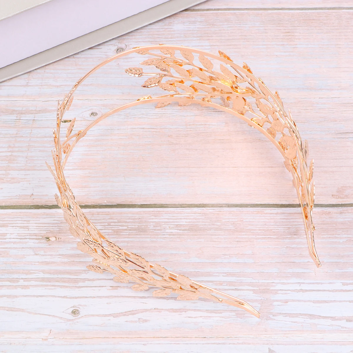 

Golden Bridal Headband Hair Vine Leaves Wedding Headpiece Accessory Evening Party Wedding Headband Bridal Headpiece