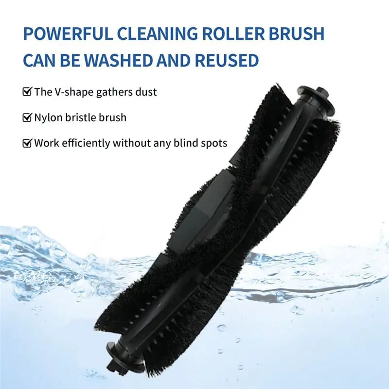 AEE8-11PCS For Cecotec Conga 7490 / 7290 Eternal Robot Vacuums Spare Parts Dust Bag Sack Main Side Brush Hepa Filter Mop