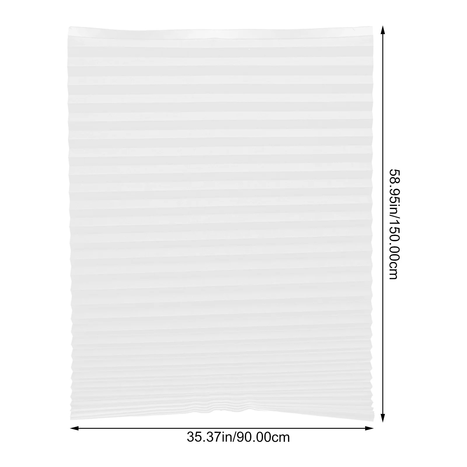 1 Zestaw Samoprzylepnych Plisowanych Zasłon Zaciemniających na Okno/Drzwi, Zapewniających Prywatność, Lekkich, Możliwych do Prania, Poliestrowych, Bezszwowych Rolet Bez Sznurka