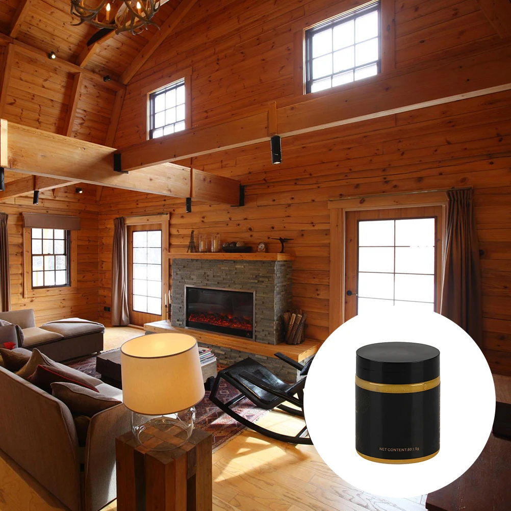 

2 Pcs Furniture Care Beeswax Natural Wood Polishing Friendly Waterproof Maintenance for Home Cafe Store Smooth