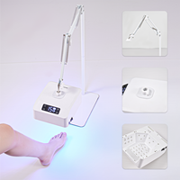 New 36W UV Foot Nails Floor Lamp High Power Foot UV Curing Light Rechargeable Feet Nails Beauty Gel Drying UV Led Nails Light