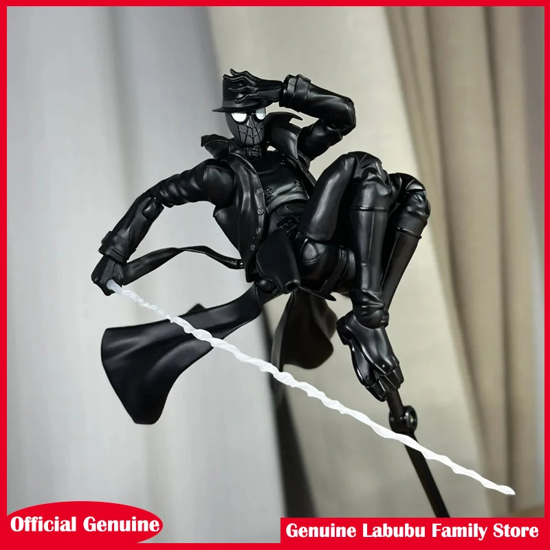 

Genuine Spider-Man Noir Action Figure Sentinel Sv-Action Collectible Toy Handmade Customizable Across The Spider-Verse Peter