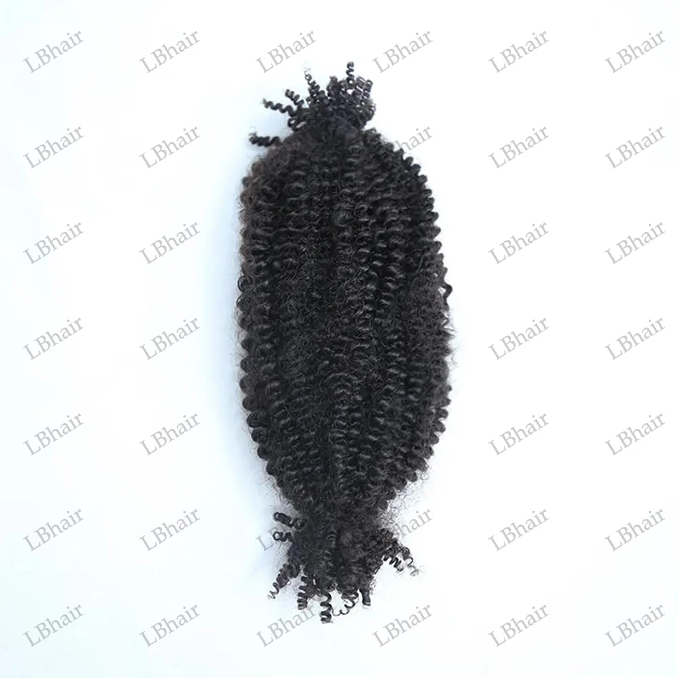 Twist Braiding Hair Pre-Separated Springy Afro Twist Hair Extension Kinky Afro Twist Crochet Hair Braids Natural Color 22 Inch