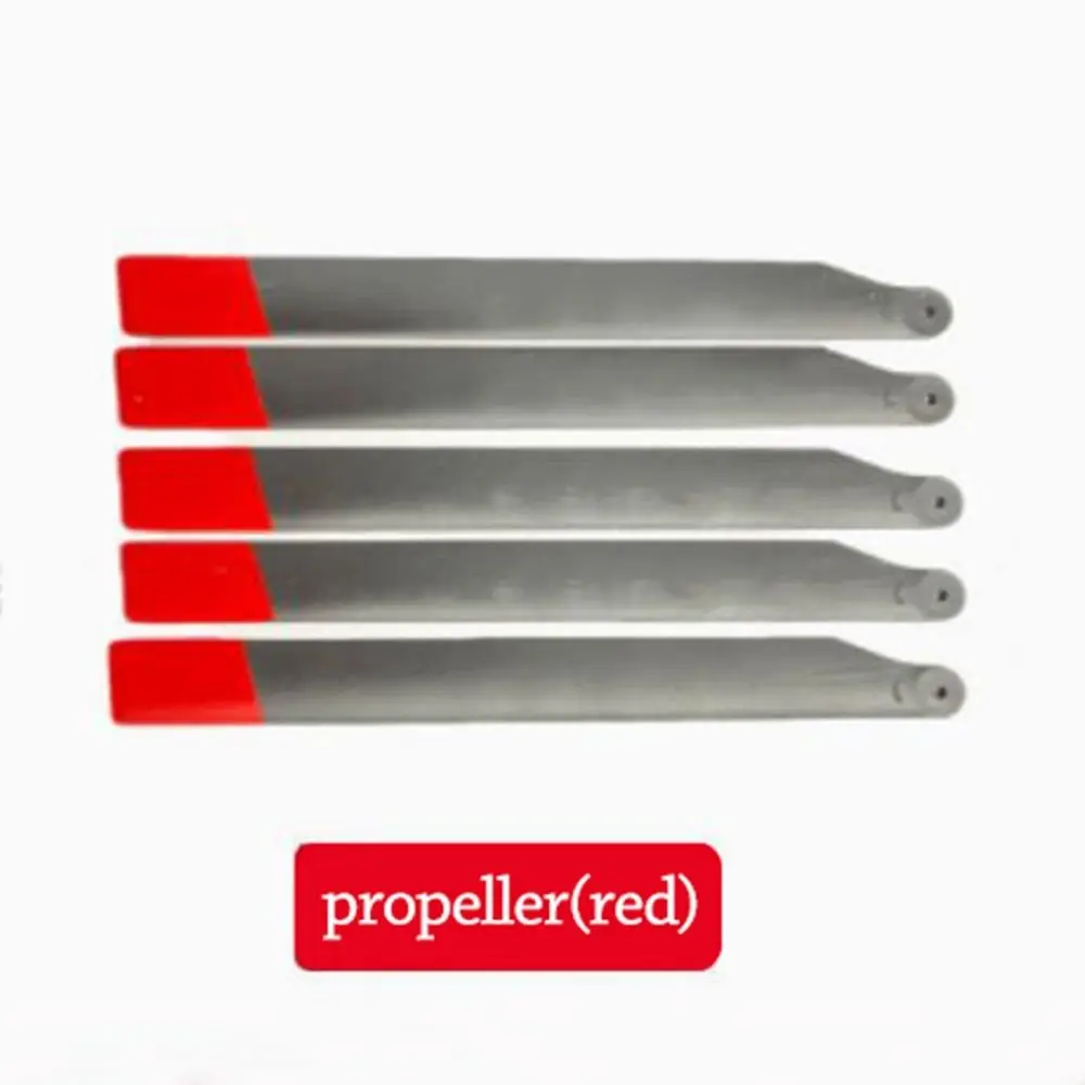 Universal Ferngesteuerte Hubschrauber Propeller Schwarz DIY Flugzeug Teile Zubehör C190 Motor H145 Simulation Modell