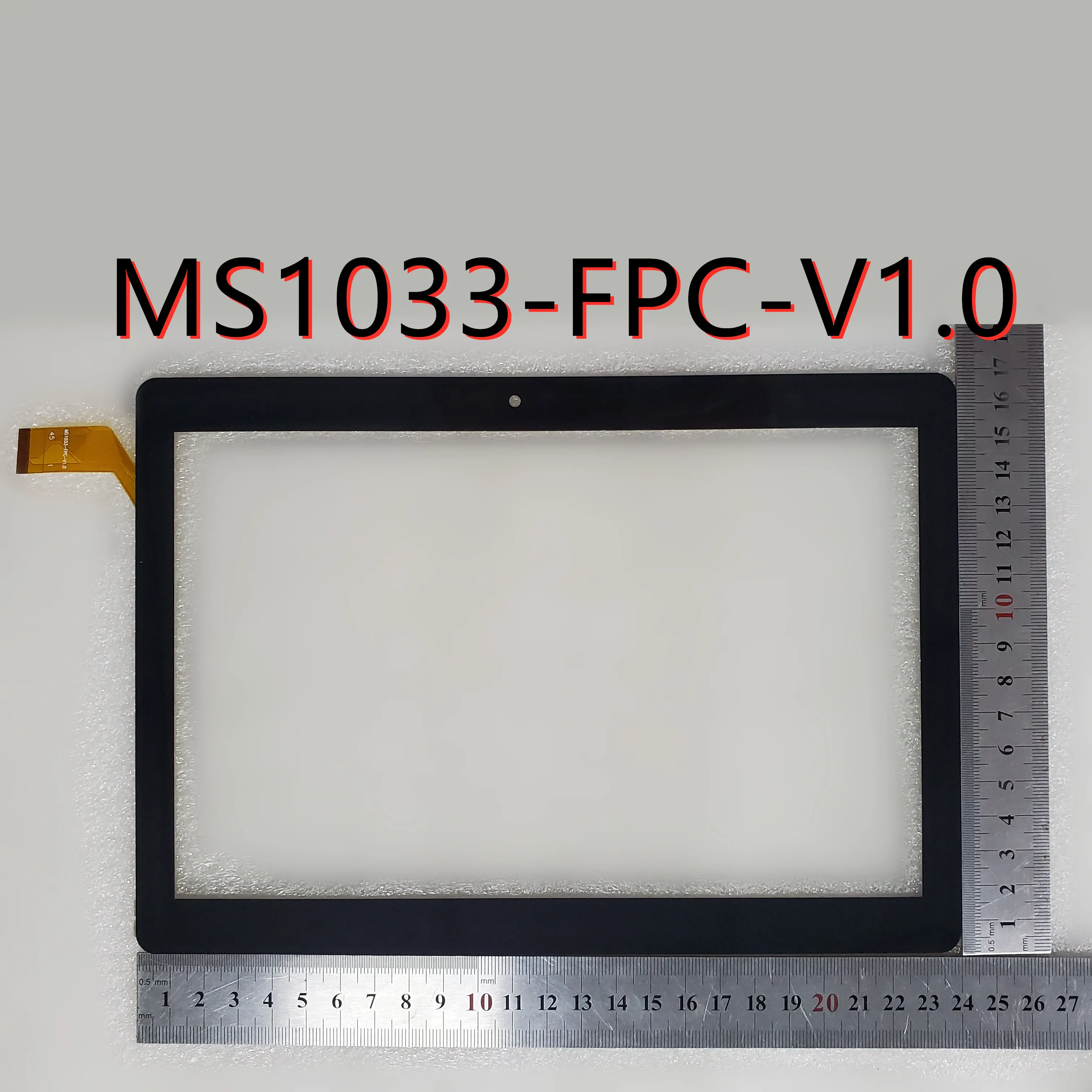 

10.1 iNCH Touch screen black P/N MS1033-FPC-V1.0 Capacitive touch screen panel repair and replacement parts