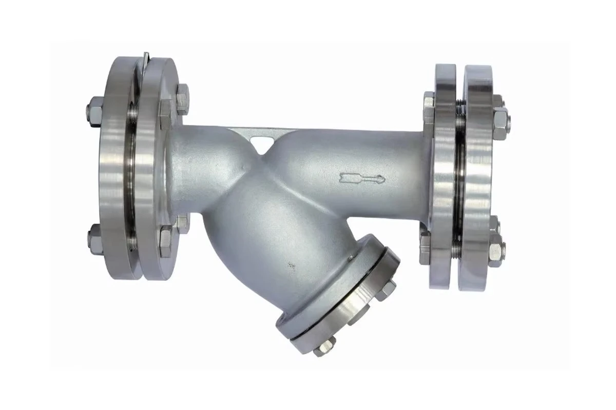 الكربون الصلب Y نوع مصفاة تصفية ارتفاع ضغط الكرة صمام الصلب Y شبكة مصافي للزيت المياه الكيميائية