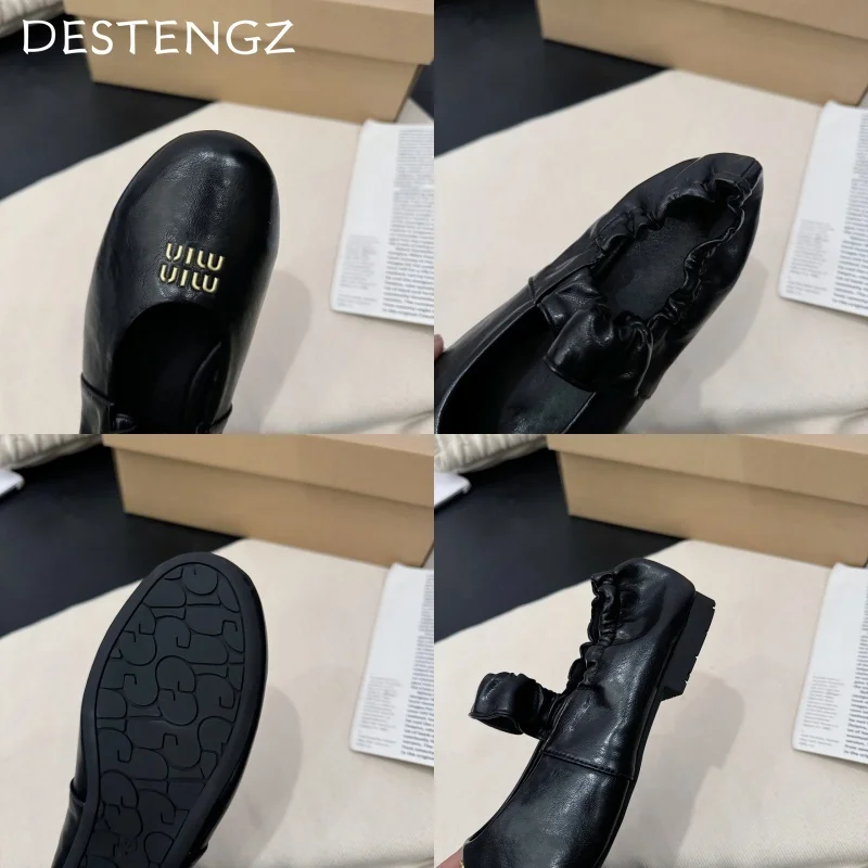 Mulher apartamentos mocassins sapatos de verão moda sandálias designer casual sapatos de salto feminino 2025 marca aconchegante rasa zapatos senhora tênis