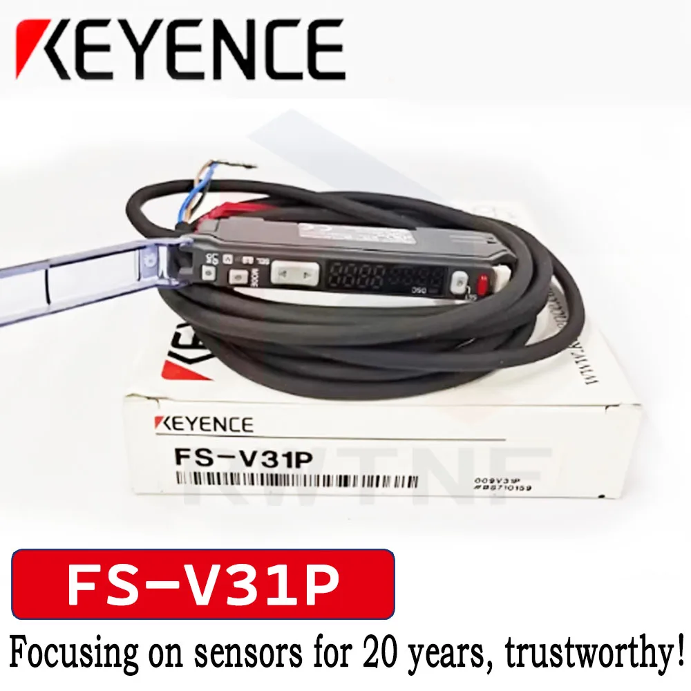 FS-V31P KEYENCE Digital fiber amplifier sensor ,100% original warehouse stock,,quality assurance for 2 years
