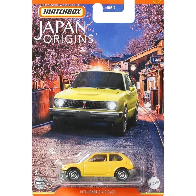 Original Mattel Matchbox Car 1/64 Alloy Diecast City Hero Series Volkswagen Japan Origins Vehicle Toys for Boys Collection Gift