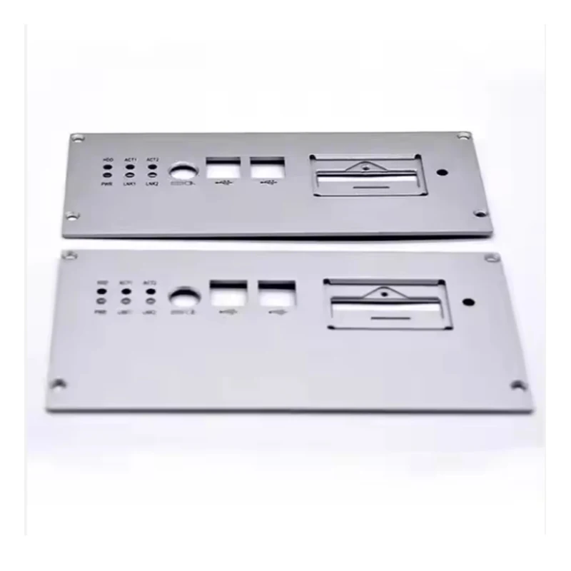 

Custom made CNC aluminium anodized laser logo box outer CNC aluminium musical instrument CNC aluminium panel