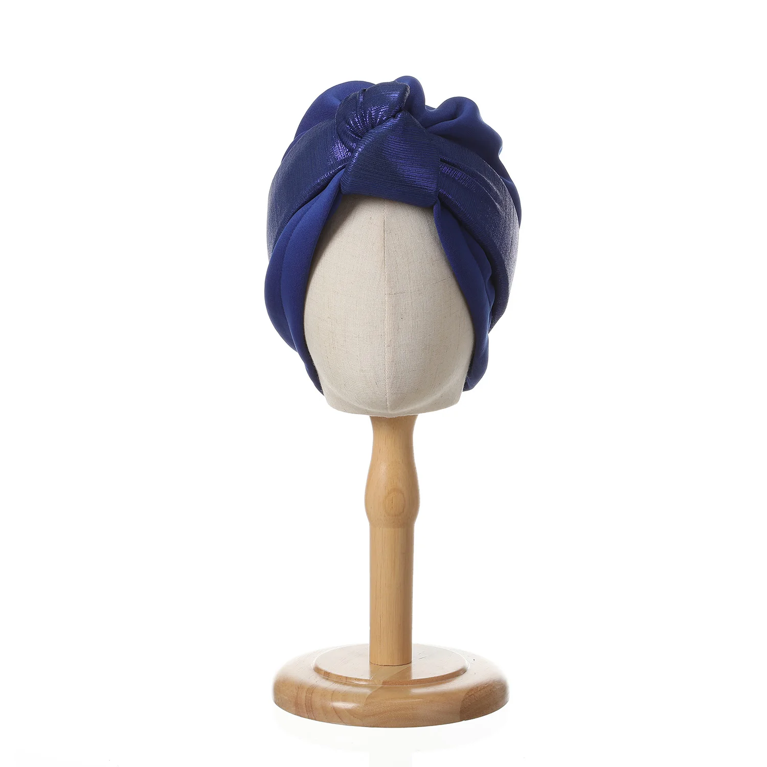 Muslim Women Vintage Knot Turban Female Bandana Cap Wedding Headtie Party Headwear Female Fashion Head Wraps Headscarf Cap