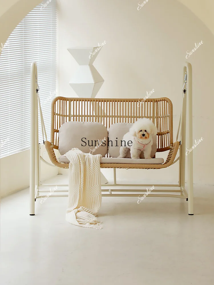 

Outdoor courtyard swing leisure rocking chair indoor balcony household hanging chair FT