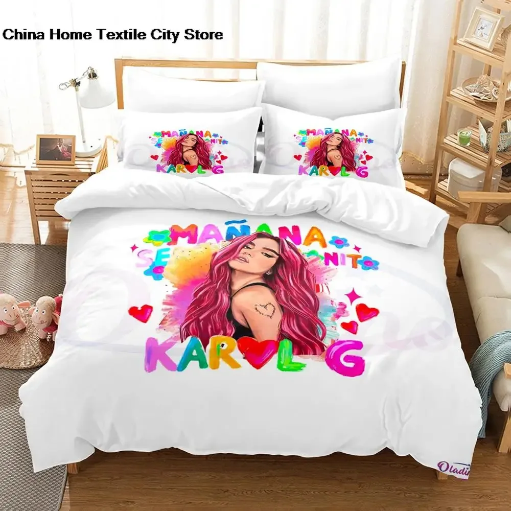 Karol G Mermaid Manana Sera Bonito SVG Bedding Set Single Double King Bed Set Children's Bedroom Duvet Set Manana Sera Bonito 2