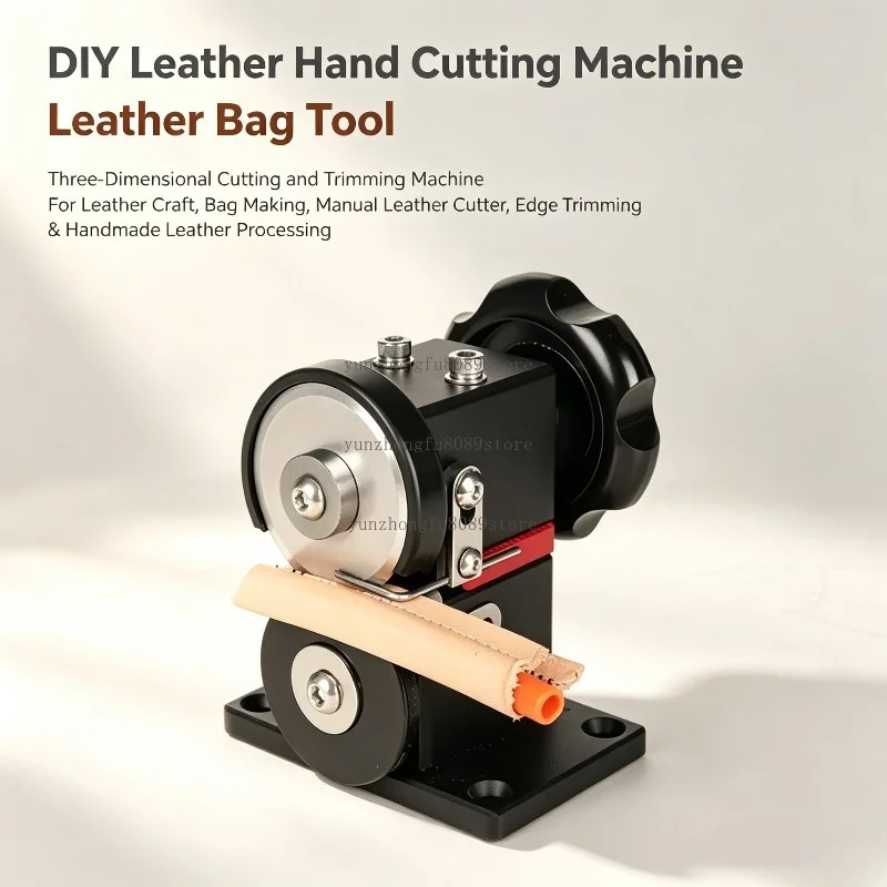 DIY Leather Hand Cutting Machine, Cutting and Trimming Machine, Manual Leather Cutter for Craft