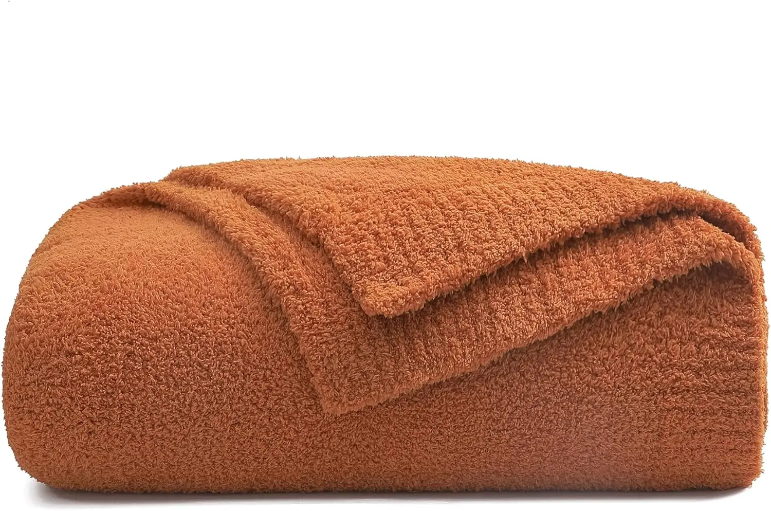 

Super Soft Fluffy Throw Blanket Lightweight Cozy Warm Throw Blankets For Couch Bed Sofa All Season (Caramel, 53”X71”)