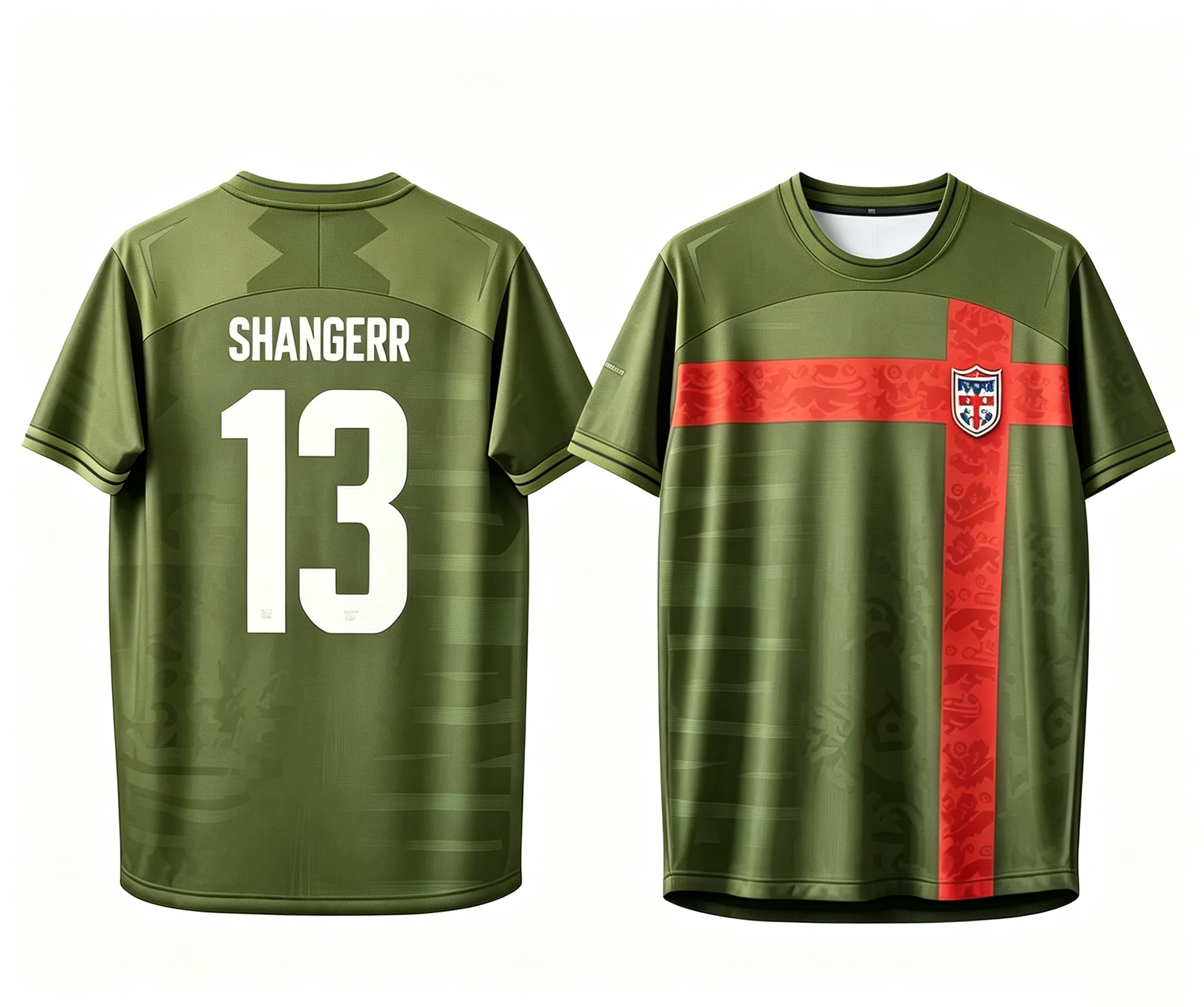 Retro football shirt for Portuguese fans, men's round neck short sleeved shirt, national team sports jersey