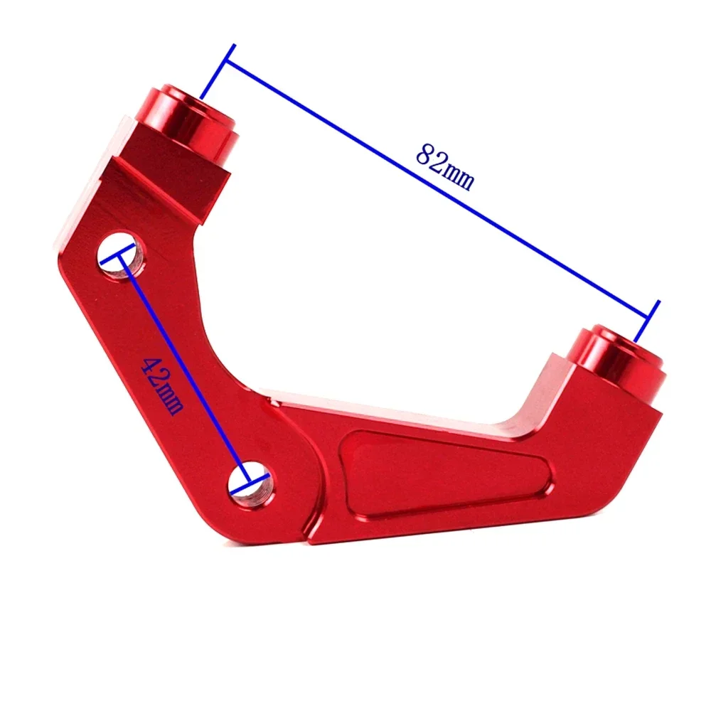82mm Motorcycle Front 200mm / 220mm Disc Brake Caliper Bracket/adapter For Rpm Adelin Frando For Yamaha Scooter Rsz Jog Force