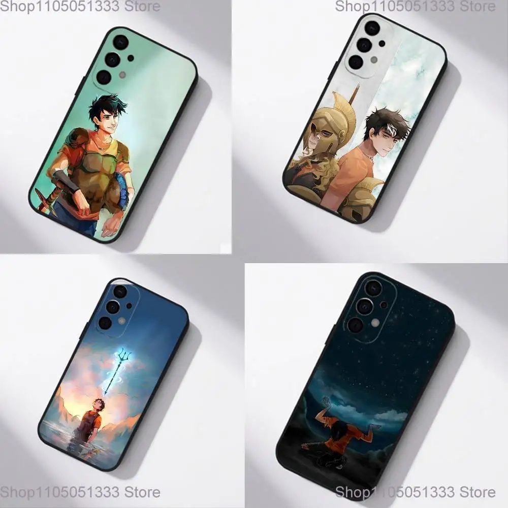 

Anime P-Percy J-Jackson Phone Case For Samsung S25,S24,S21,S22,S23,S30,Ultra,S20,Plus,Fe,Lite,5G Black Cover