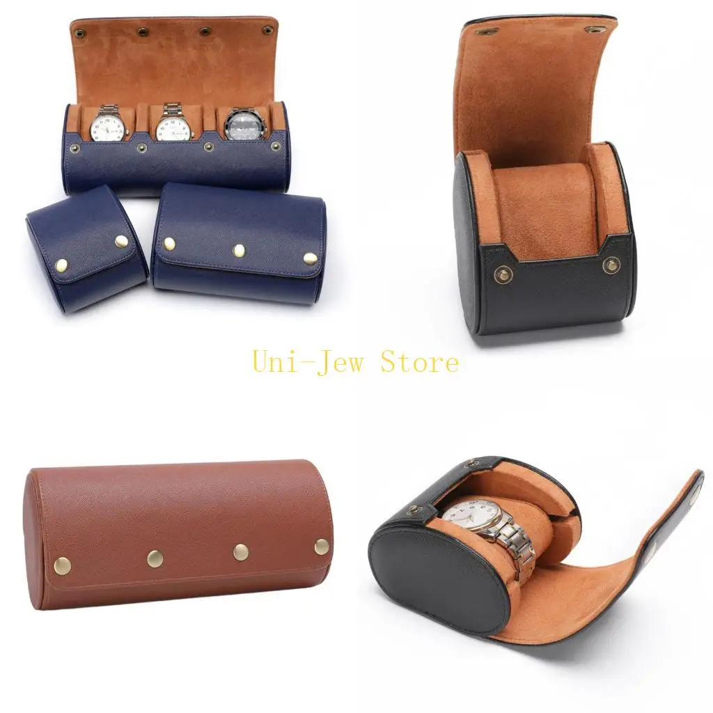 

40GB Leather Watch Display Box Stylish Presentation Case Wristwatch Storage Container Practical Accessory Holder