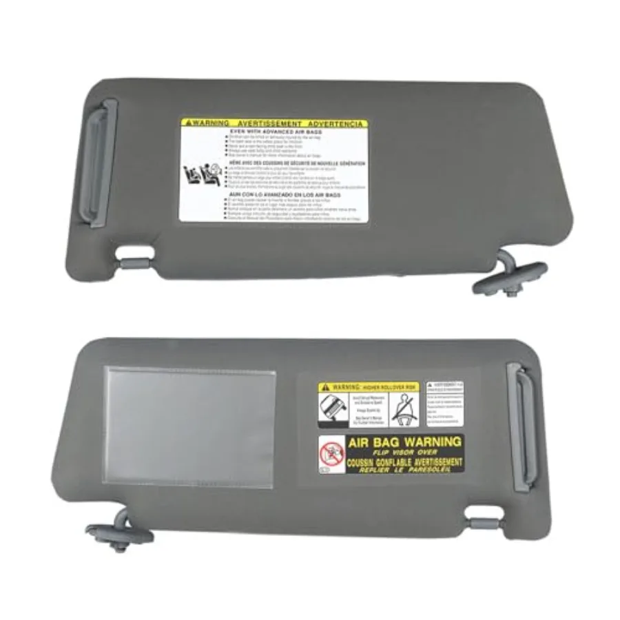 

Gray Sun Visor Left and Right Replacement for Tacoma 2005-2015 Visor Set