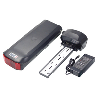 Samebike JG20 APE RYDER A10 Ebike Battery 36V 10.4Ah 12Ah FOLDING E-City Bike Electric Bike Rear Rack Battery with Charger