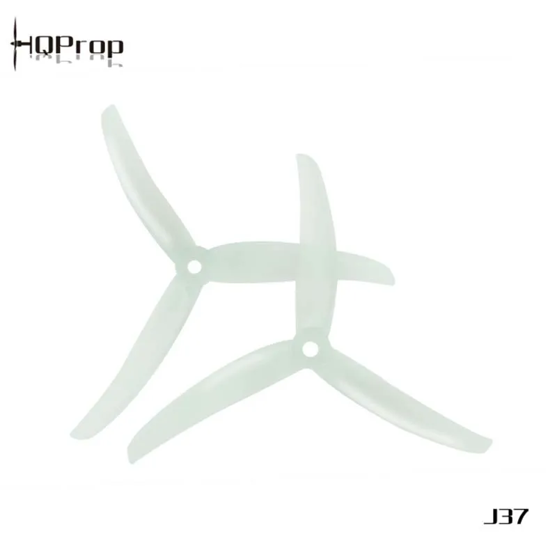 HQ Juicy Prop J37 Poly Carbonate 4.9inch propeller 3.7Pitch 3 blade three-blade with 5mm shaft prop for FPV RC Racing