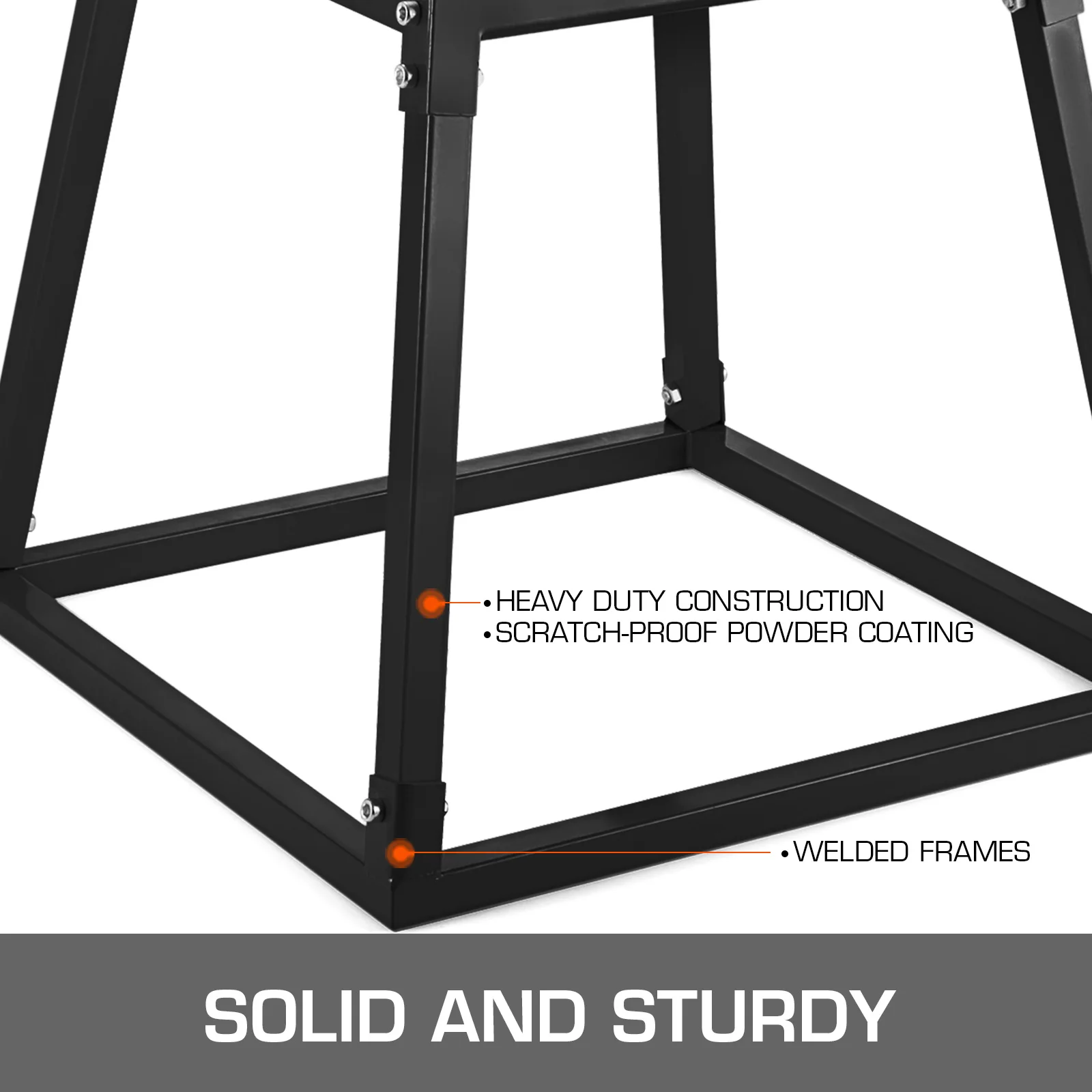 VEVOR 12/18/24 "높이 Plyometric 플랫폼 상자 Plyometric 박스 점프 홈 체육관 조련사 컨디셔닝